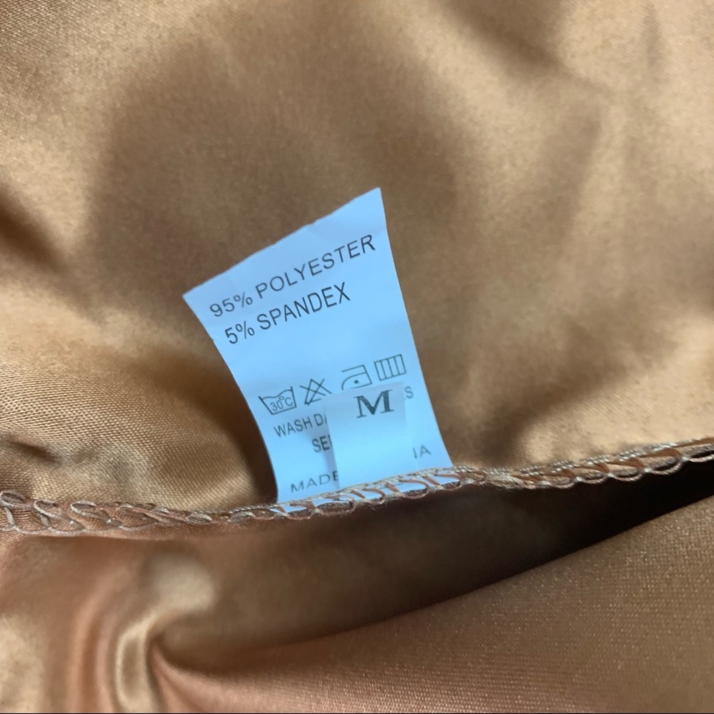NWOT Brown Zip Up Jacket - Picture 4 of 4